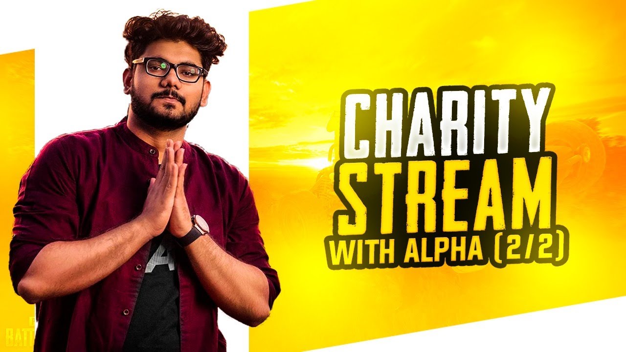🔴 PUBG MOBILE LIVE : CHARITY STREAM - FACECAM AND CHALLENGES! (2/2)🤩  || H&yen;DRA | Alpha 😎