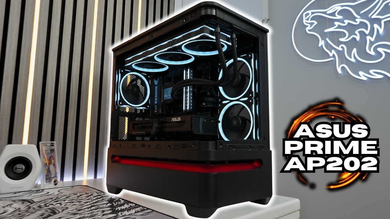 ASUS PRIME AP202 Gaming PC | Step by Step Tutorial | 9800X3D + 9060XT
