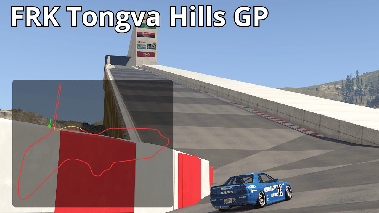 Tongva Hills GP by Foraaikou - GTA V track showcase
