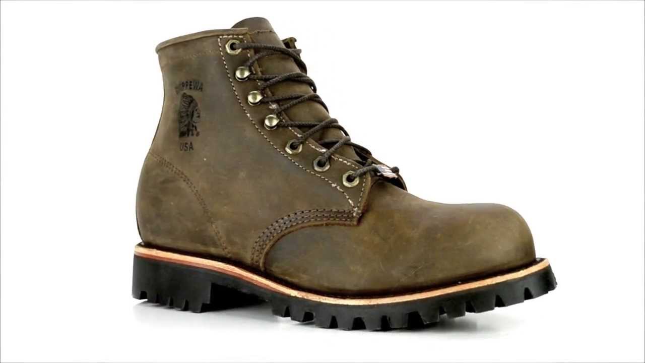 Men's Chippewa Boots 20081 Steel Toe Work Boot USA @ Steel-Toe-Shoes.com