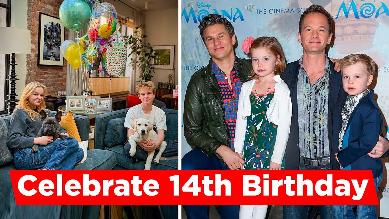 Neil Patrick Harris And David Burtka Celebrate Their Twins's 14th Birthday