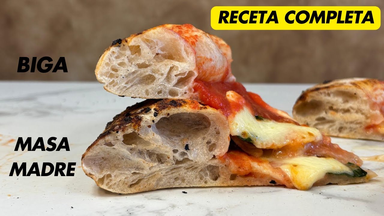 Comparando pizzas: Biga vs Masa Madre ¡Descubre la diferencia!