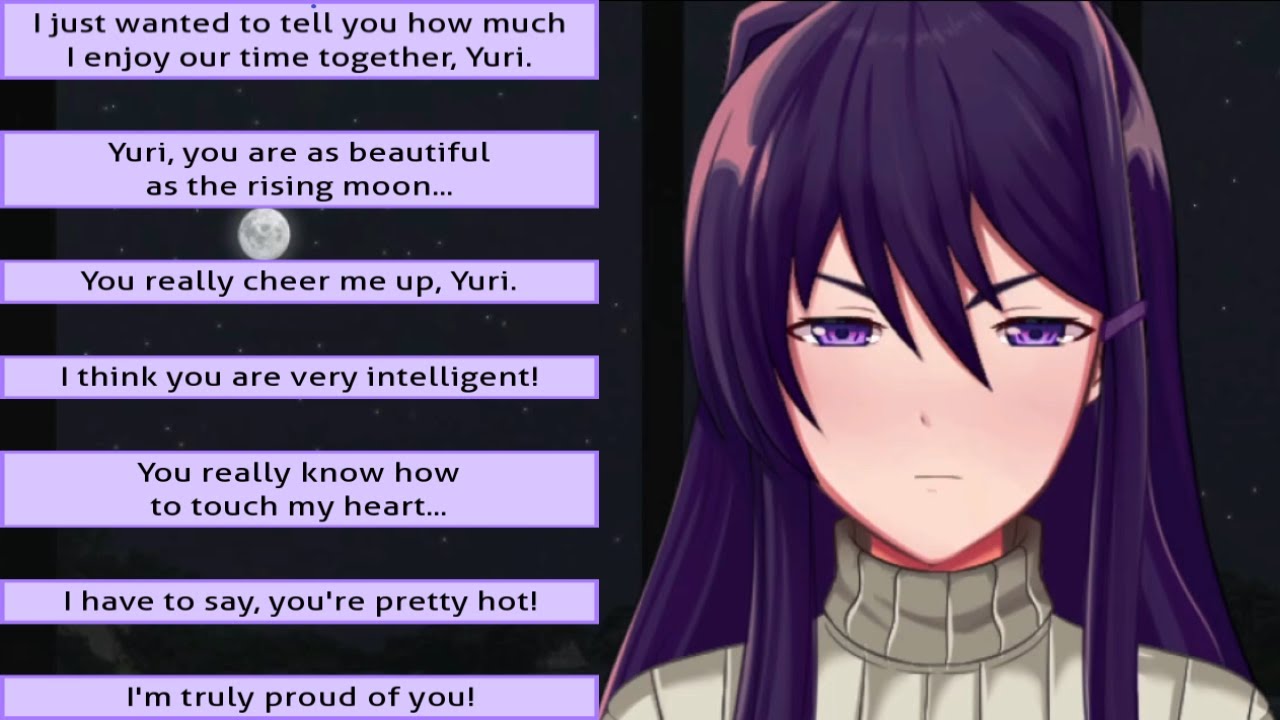 Комплименты Юри, но я ей больше не нравлюсь - Just Yuri Mod