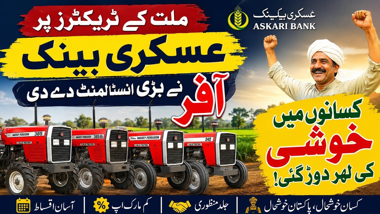 Millat Tractor Loan Scheme 2026 | Easy Bank Finance Process Explained