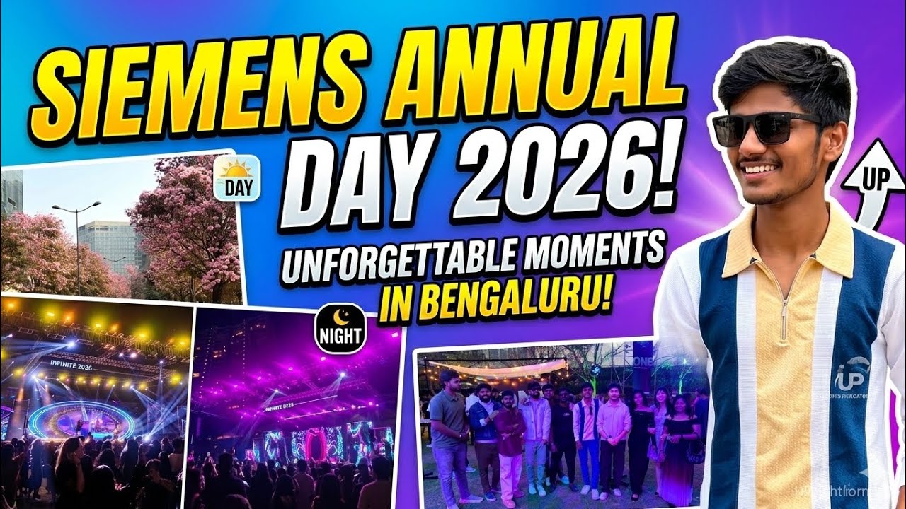 Siemens Annual || Day 2026|| Infinite 2026 || Celebration mode || Full on enjoy 🎊🥳||