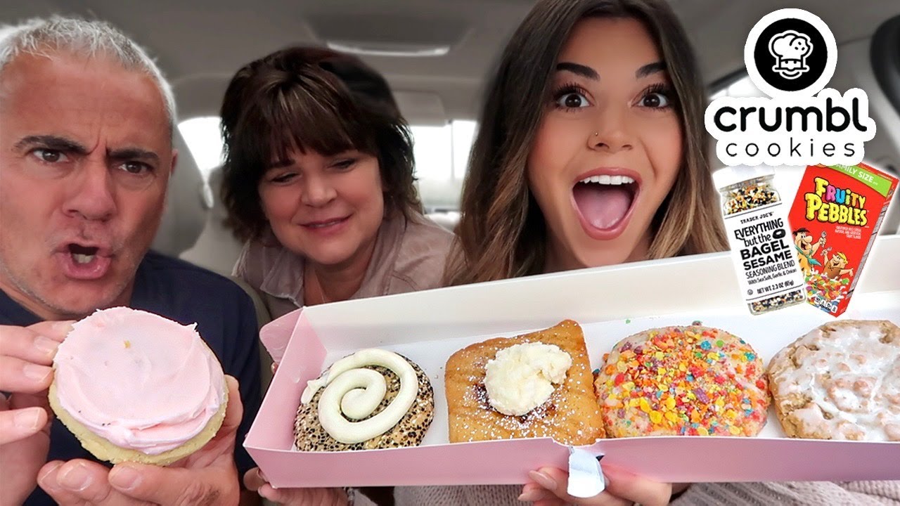 Crumbl Cookies! (Everything Bagel, French Toast, Fruity Pebbles & Iced Oatmeal)