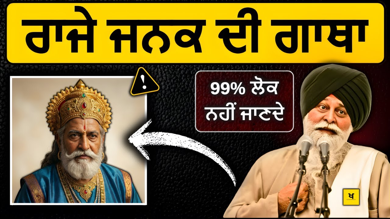 ਰਾਜੇ ਜਨਕ ਦੀ ਸਾਖ਼ੀ✅ 99% ਲੋਕ ਨਹੀਂ ਜਾਣਦੇ❗| Sant Maskeen Singh Ji Katha #punjabi #maskeenji #gurbani