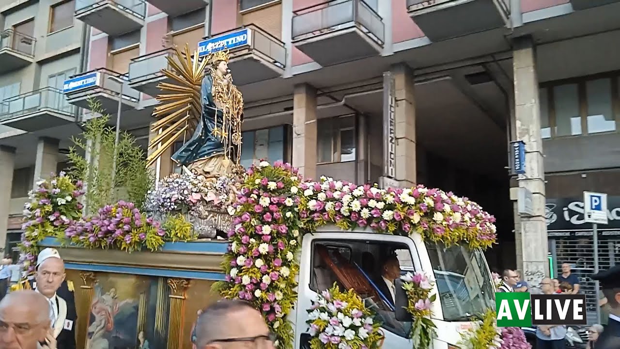 Madonna dell'Assunta, la processione ad Avellino