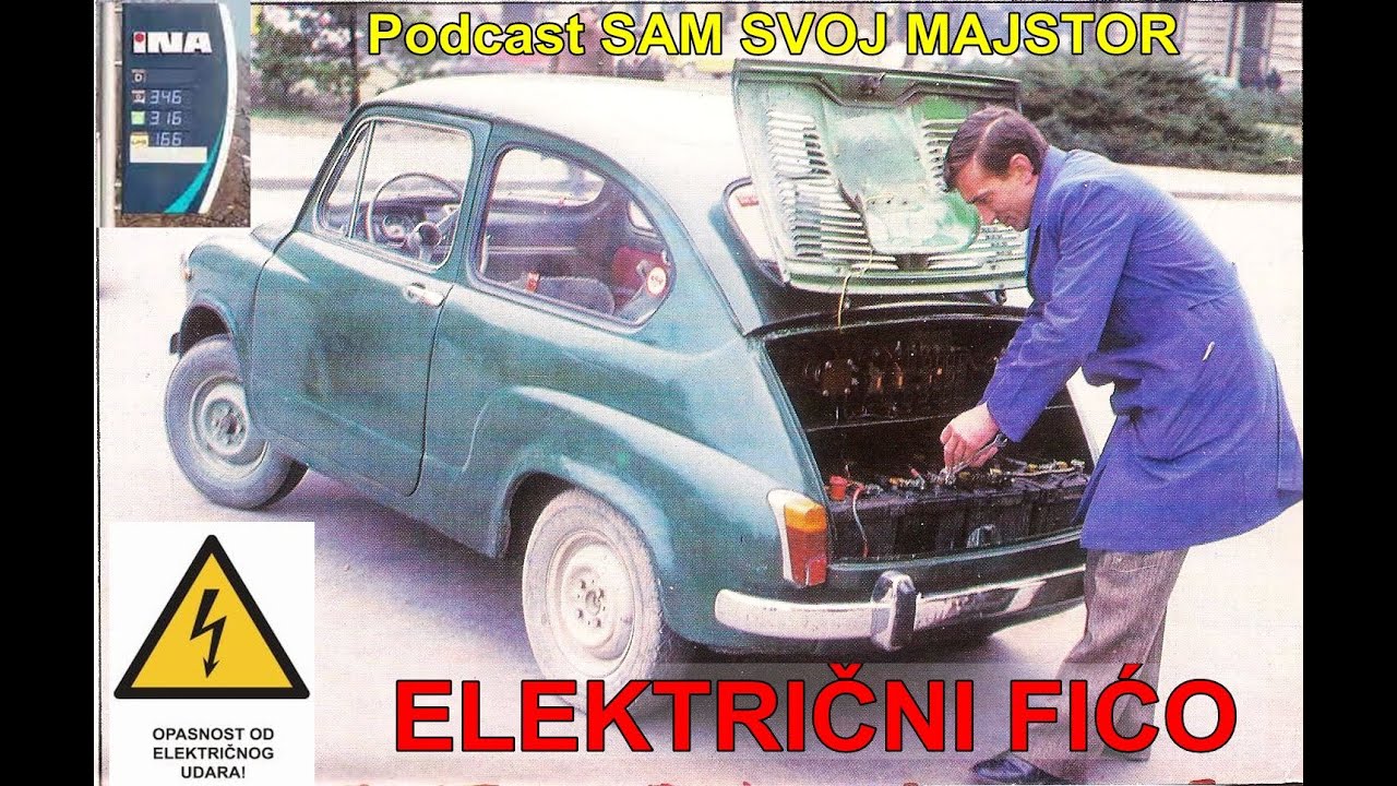 Električni Fićo - prerada Fiće na elektro pogon radio podcast