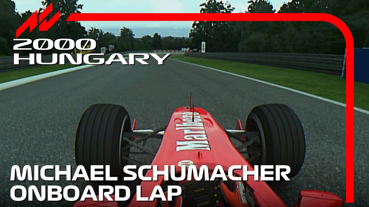 F1 2000 Hungary | Michael Schumacher Onboard | #assettocorsa