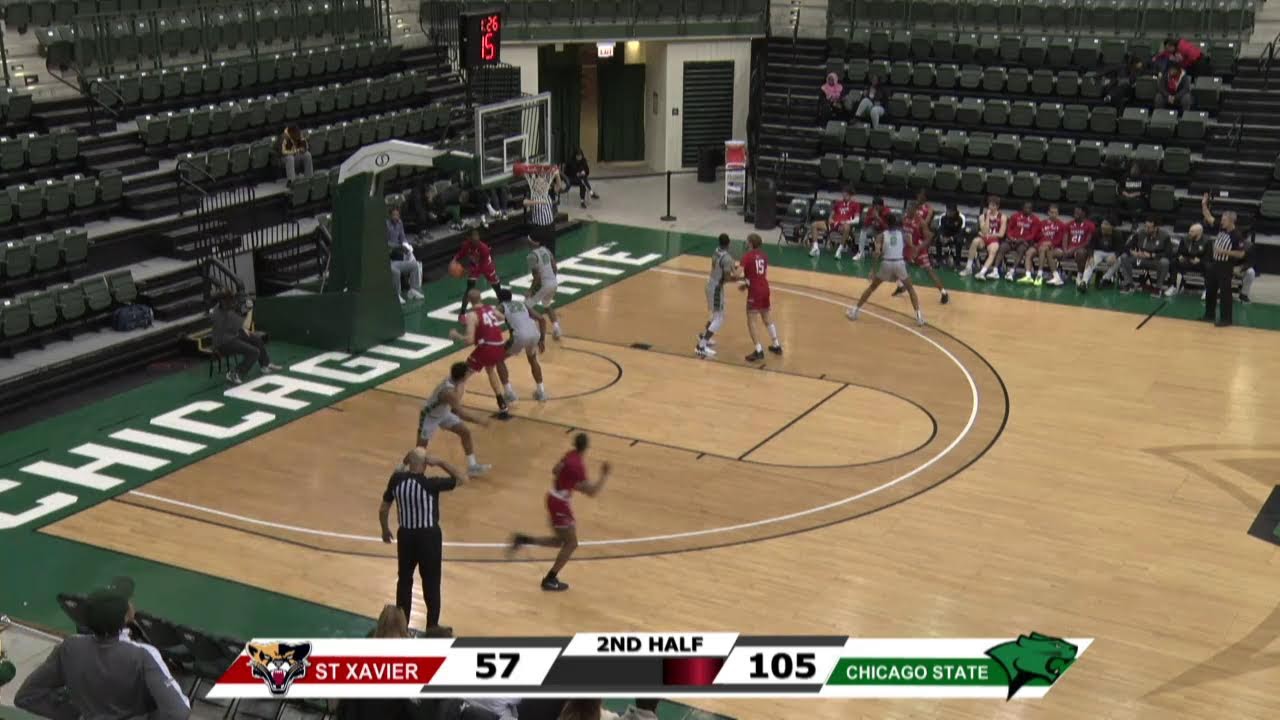 Chicago State Cougars Men's Basketball vs Saint Xavier University 1-21-24