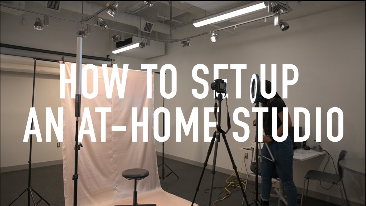 How to Set Up a Home Photo Studio
