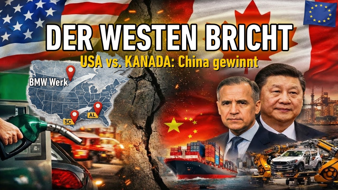🔥 US Kanada Z&ouml;lle backfiren. Systemrisiko f&uuml;r Europa. China profitiert