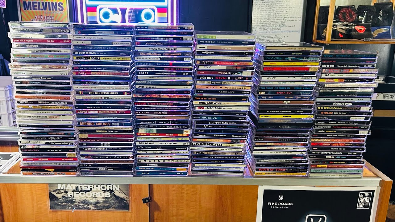 CD’s are back baby! Massive 90’s early 2000’s hardcore punk collection Episode #71