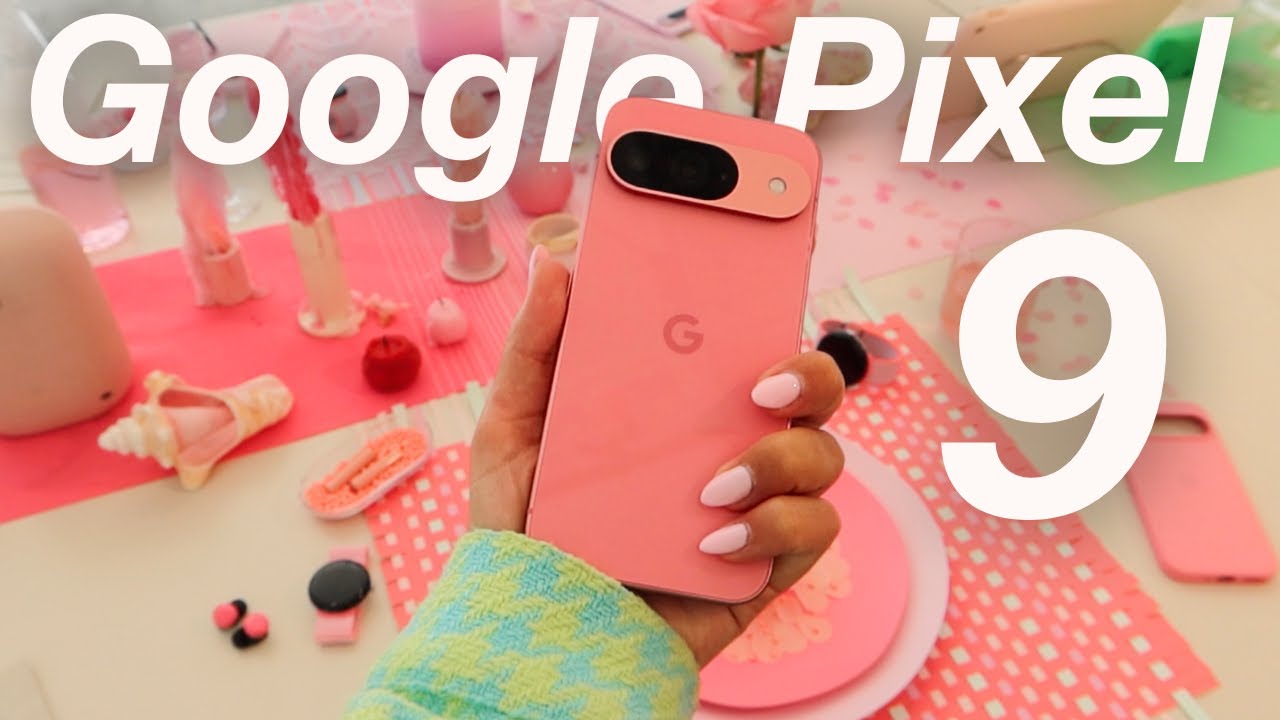 Pixel 9 🎀༘ Эстетическая распаковка | Минималистичная кастомизация 🤍