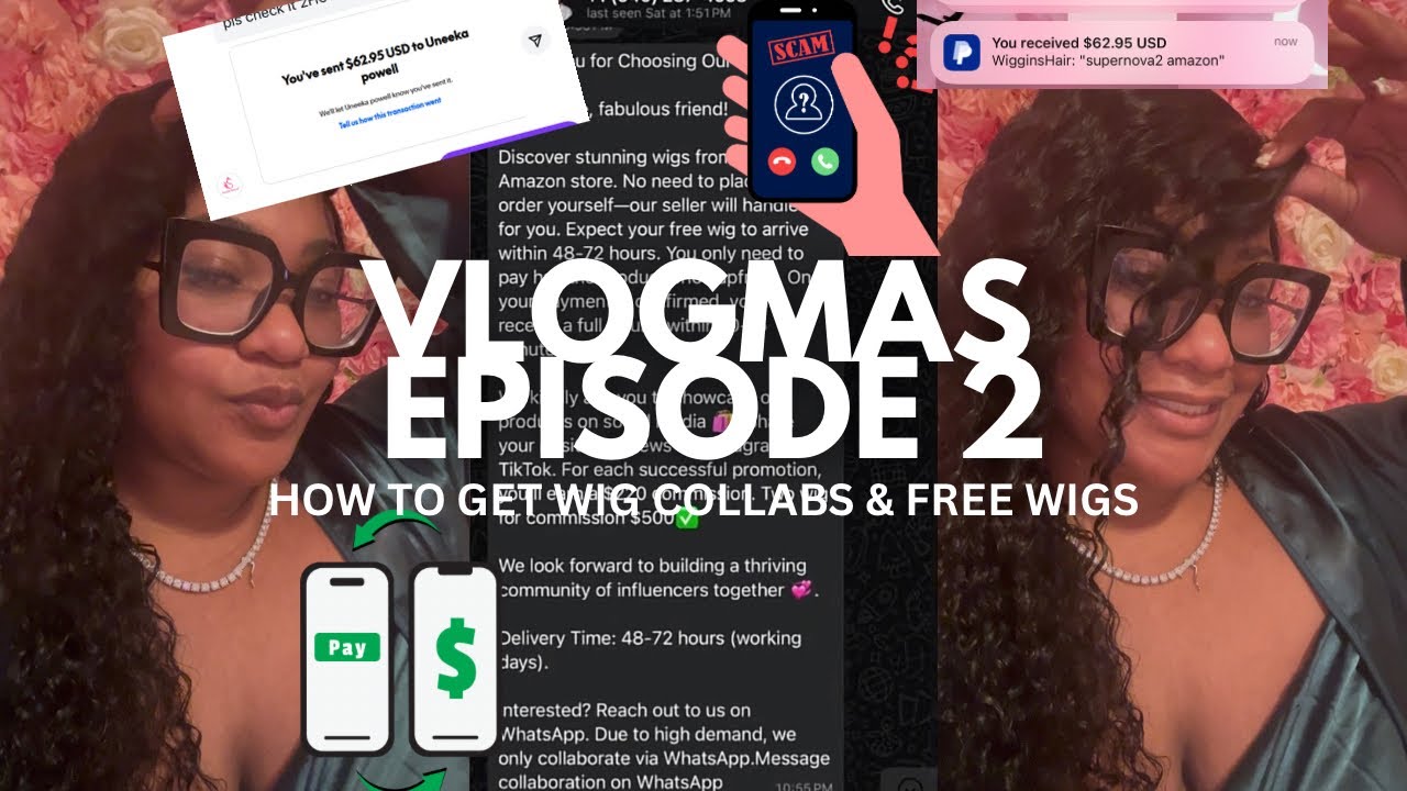 Vlogmas Day 2 | How to Get FREE Wigs + Wig Collabs in 2025 (No Followers Needed!)