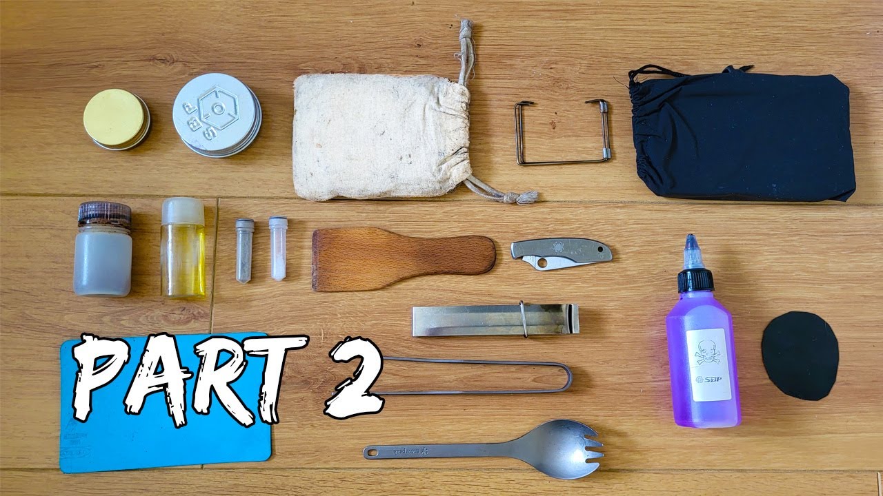 Camping and Bushcraft Overnight Gear - Cook Kit - Part 2