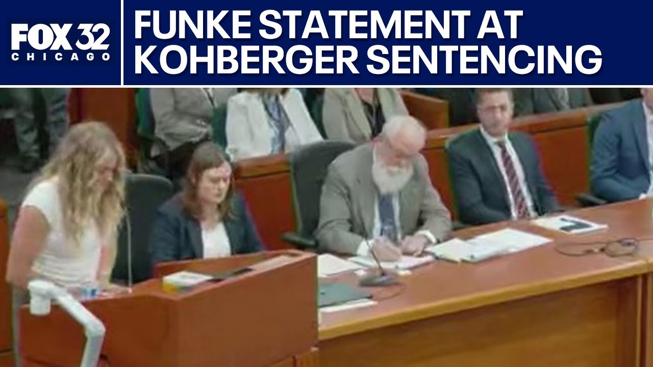 FULL VIDEO: Bethany Funke statement at Bryan Kohberger sentencing