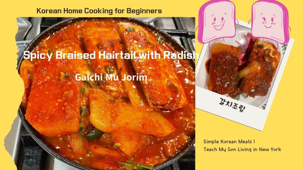 Spicy Braised Hairtail with Radish