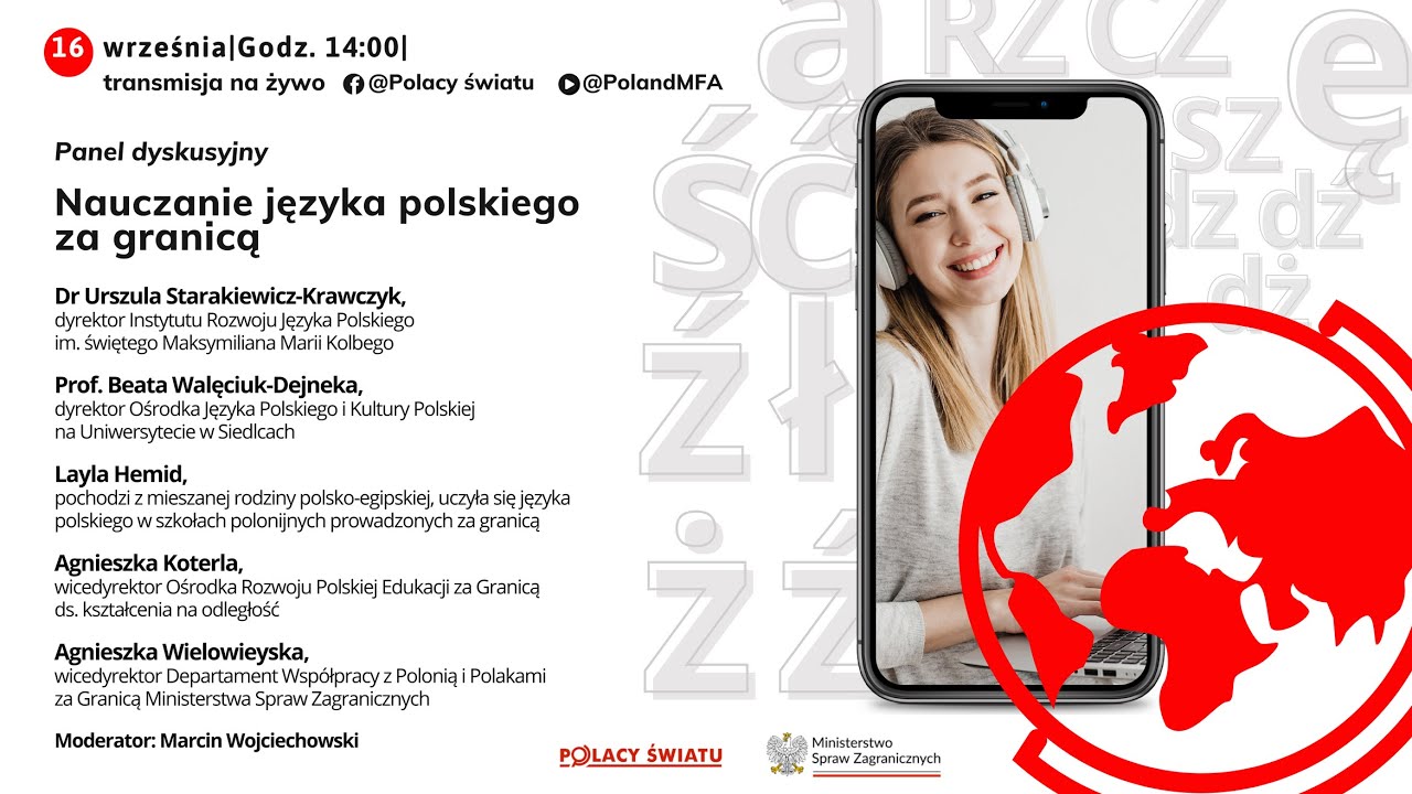 Dyskusja panelowa „Nauczanie języka polskiego za granicą"