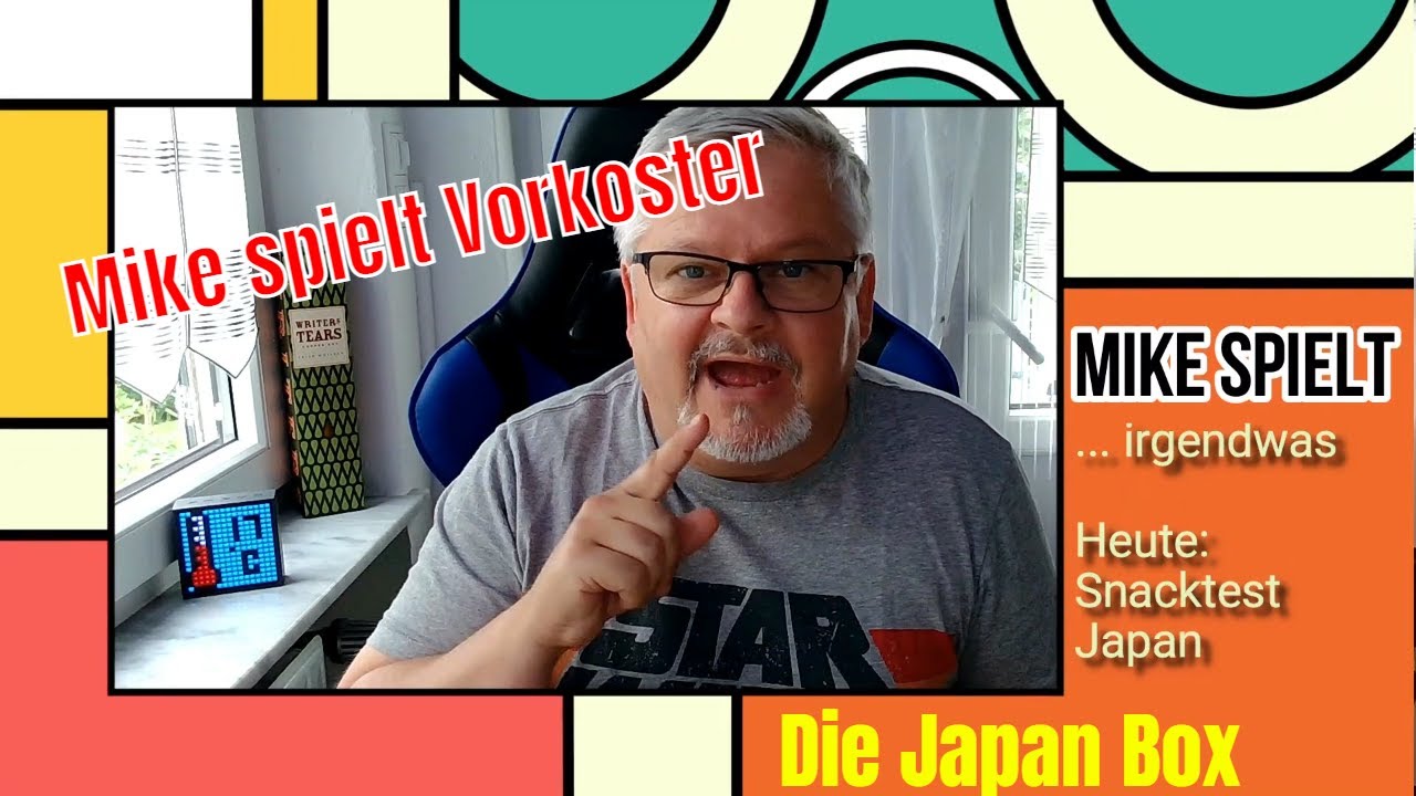 Mike spielt .. und isst irgendwas. Die Japan Box