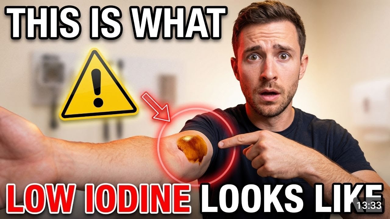 9 Major Signs Iodine Deficiency Is Ruining Your Health!