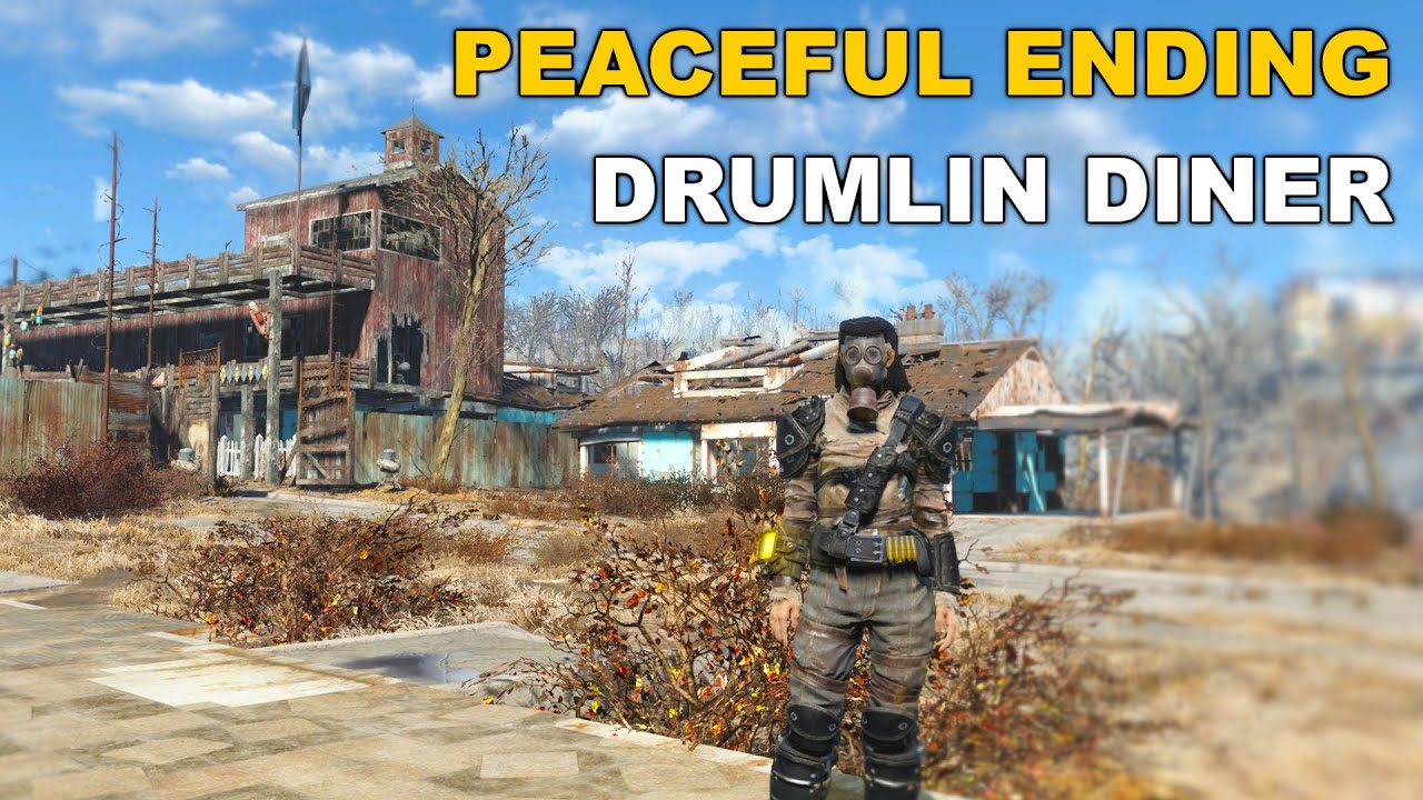 Peaceful ending at Drumlin Diner in Fallout 4