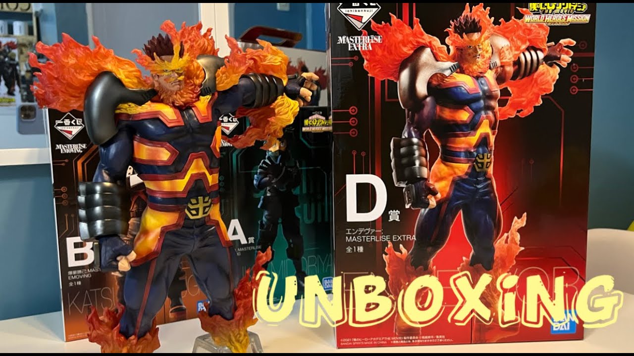 IK Masterlise Extra Endeavor | Size comparison to SMSP All Might and IK Masterlise Hawks #unboxing