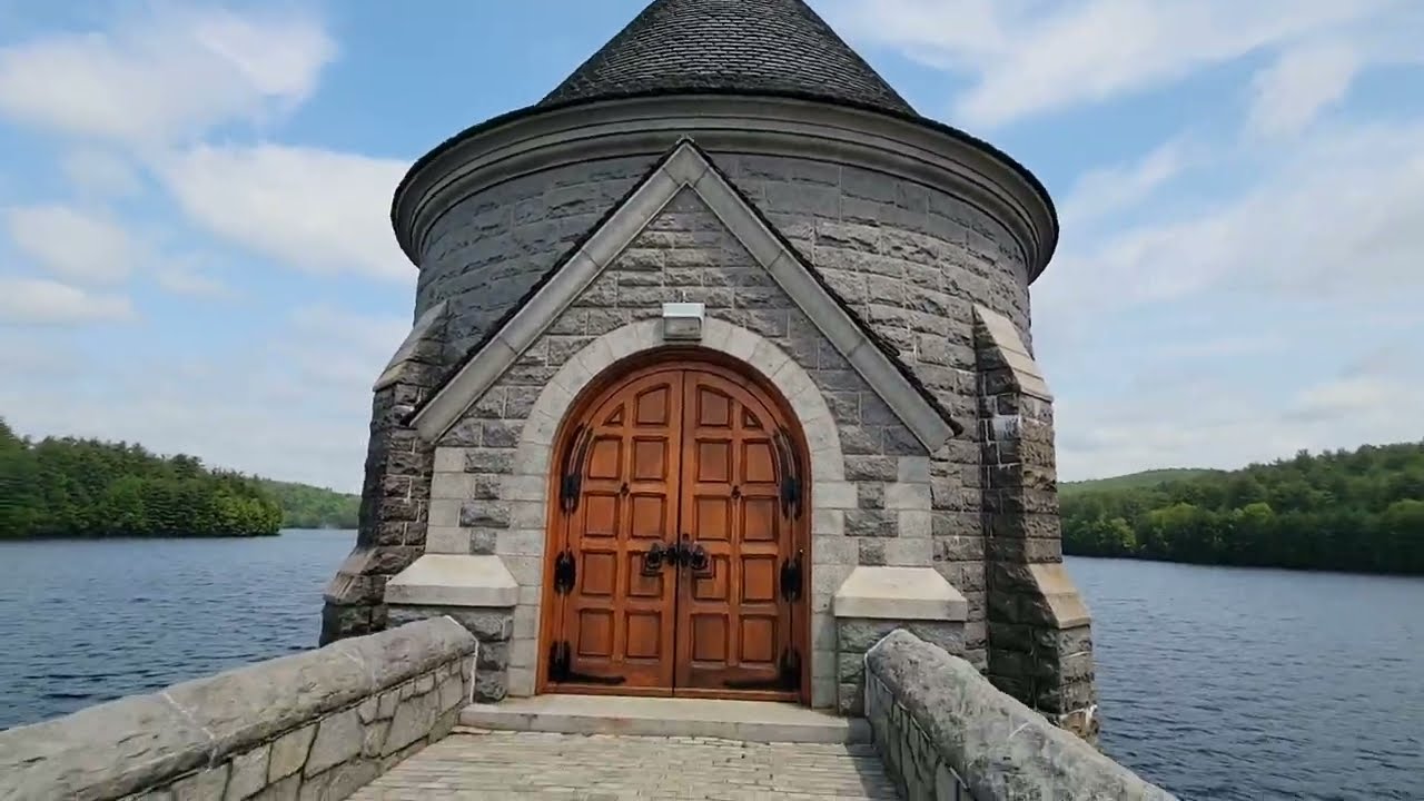 Barkhamsted Reservoir & Saville Dam. CT