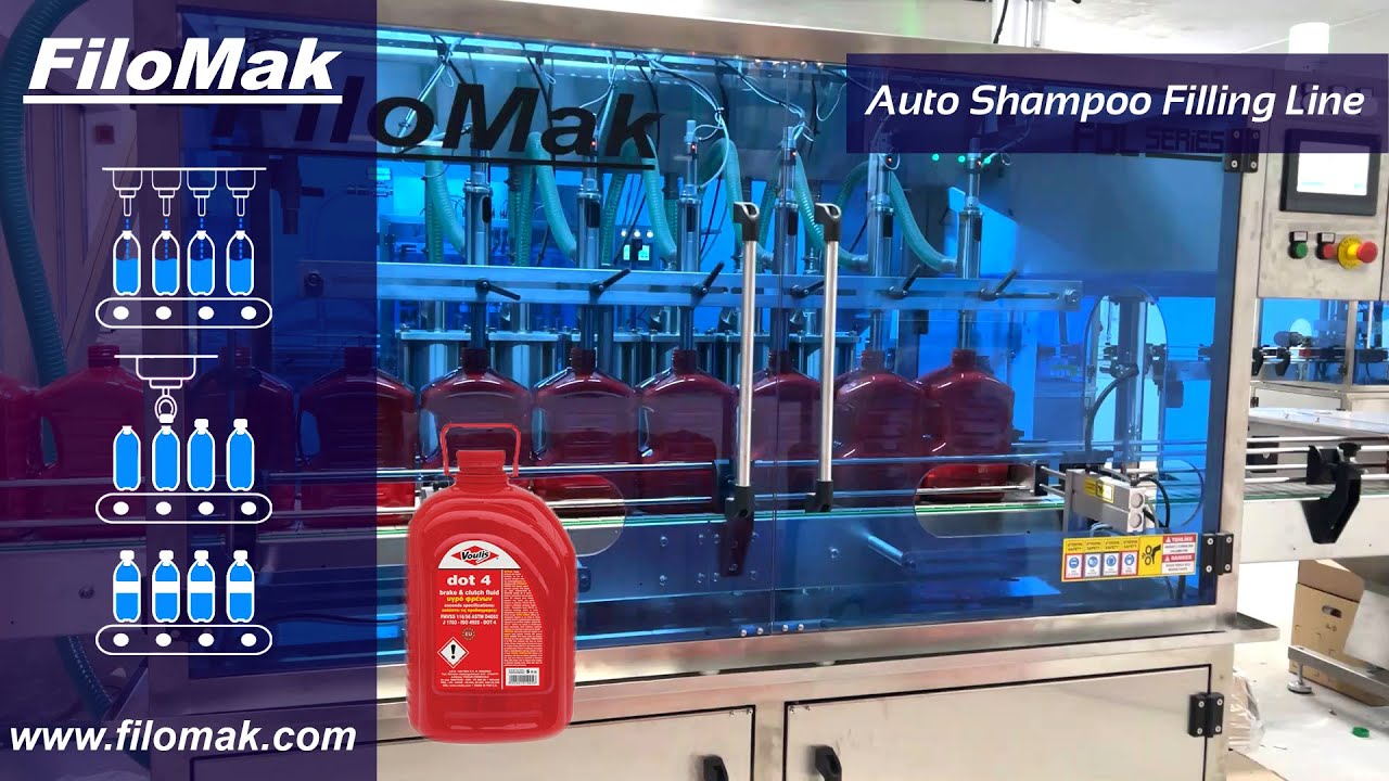 Şampuan Dolum Makinesi 5L - Shampoo Filling Machine 5L