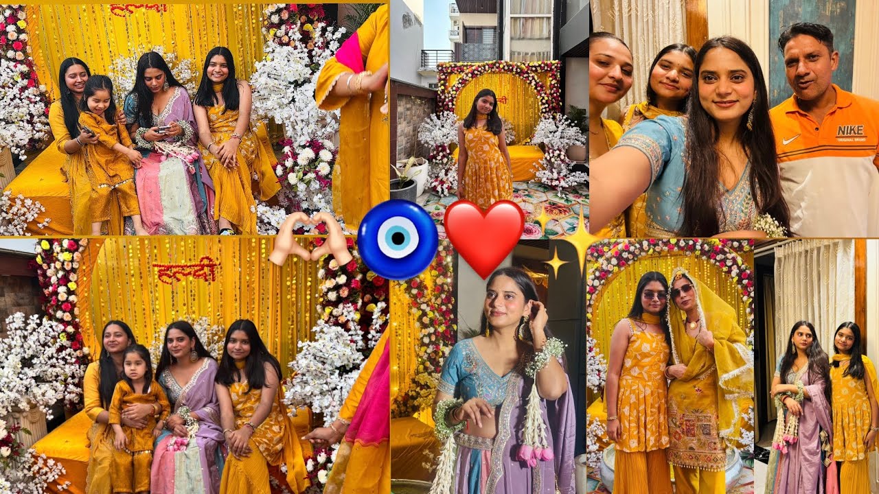 Didi ki haldi ✨🫶🏻💛. #likeandsubscribe #dance #subscribemychannel #wedding #hariyanvisong #didi 