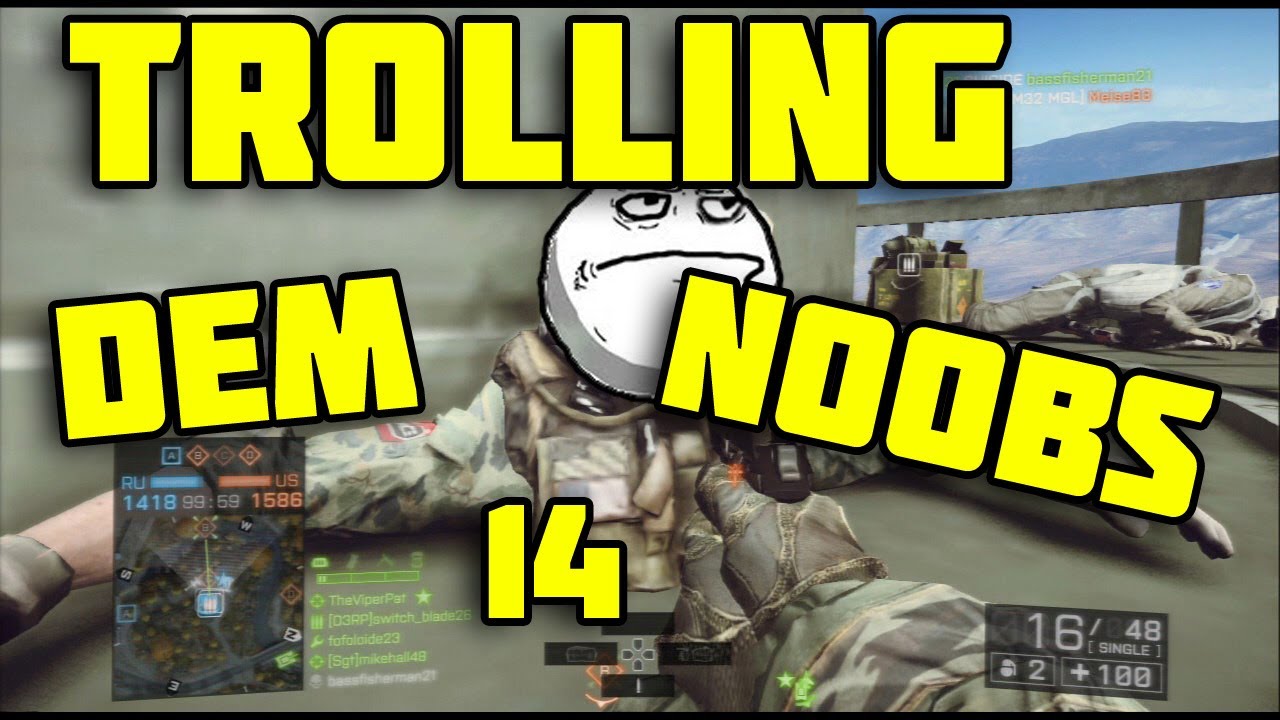 BF4: Trolling Dem Noobs 14