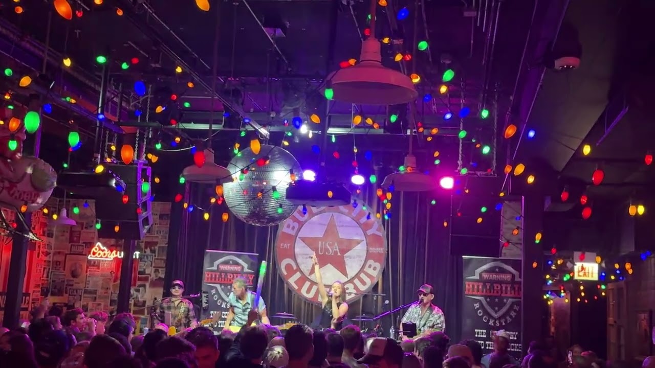 Hillbilly Rockstarz - Live Bub City 11/9/24 -Cover Man I feel Like A Woman