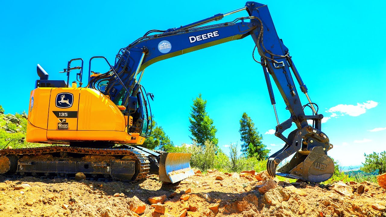 Насколько хорош новый экскаватор John Deere 135P Turbo?