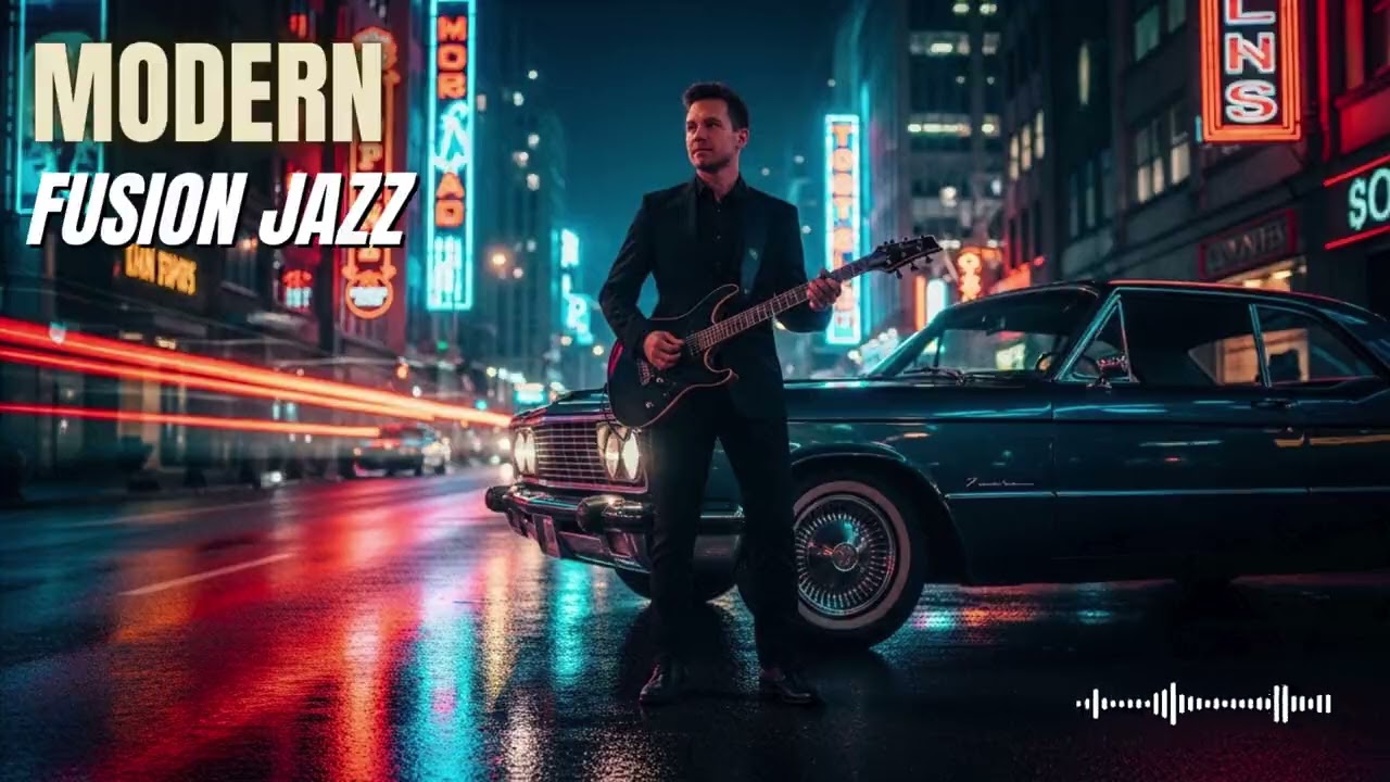 Neon Night Drive – Chill Fusion Jazz Experience