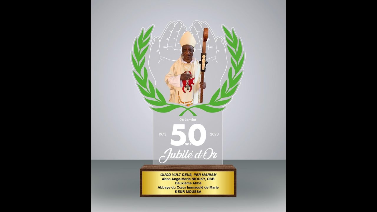 Messe du Jubilé d'Or d'Abba Ange-Marie Niouky, OSB - Deuxième Abbé de Keur Moussa