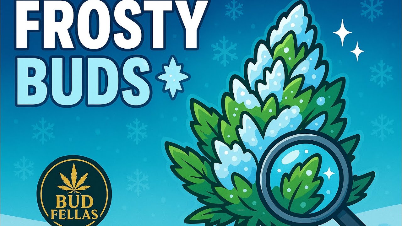 Why Some Cannabis Buds Looks Insanely Frosty ❄️🌿 (Trichome Science)
