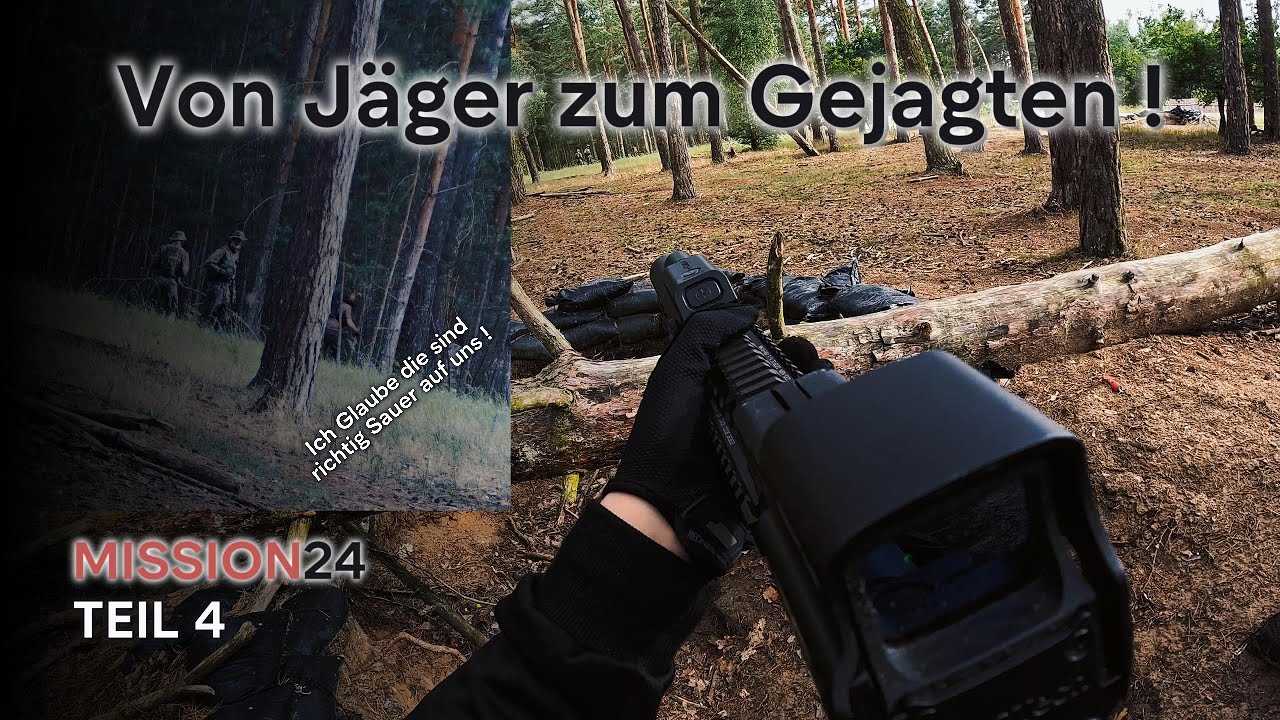Mission24. Unterwegs mit AirsoftLenni ! Vom Jäger zum Gejagten !!! TEIL 4