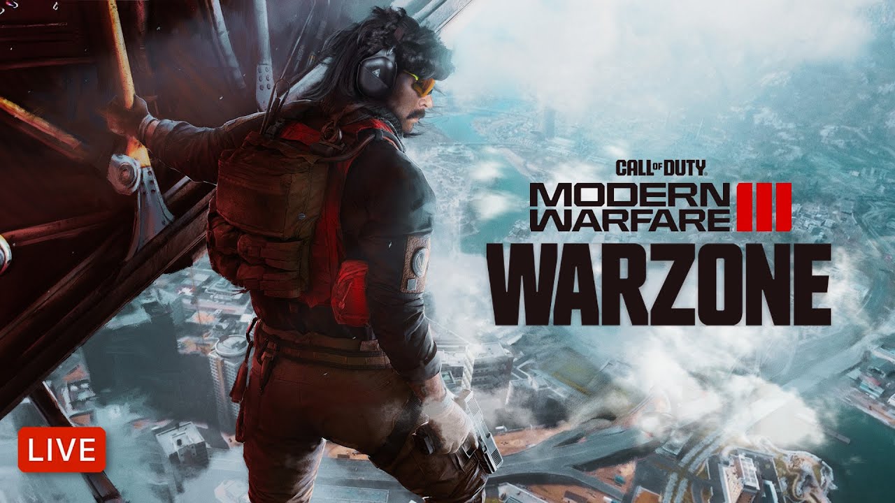🔴LIVE - DR DISRESPECT - WARZONE - FULL SPEED WITH ZLANER