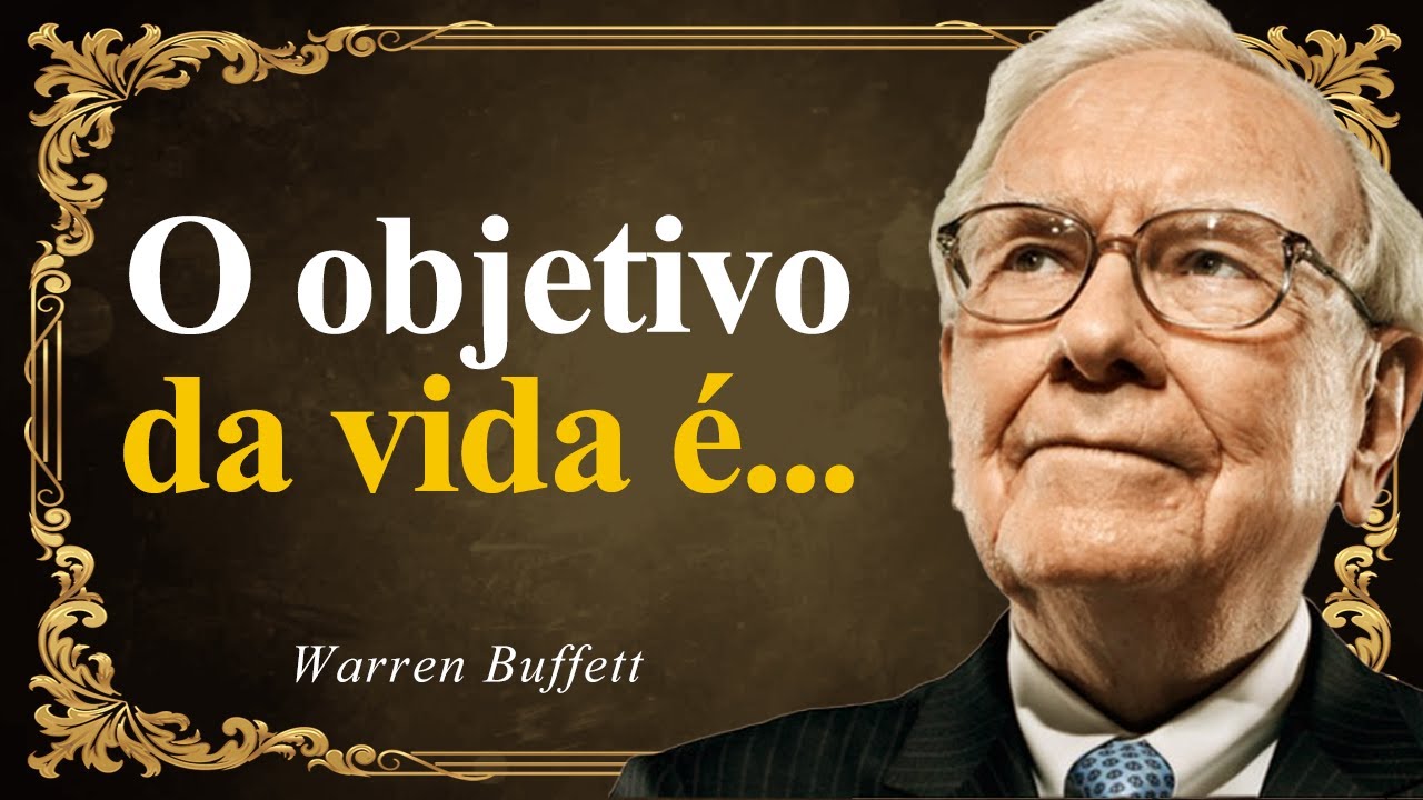 Frases de Warren Buffet que v&atilde;o mexer com sua MENTE e seu BOLSO | Cita&ccedil;&otilde;es, Frases, Pensamentos...