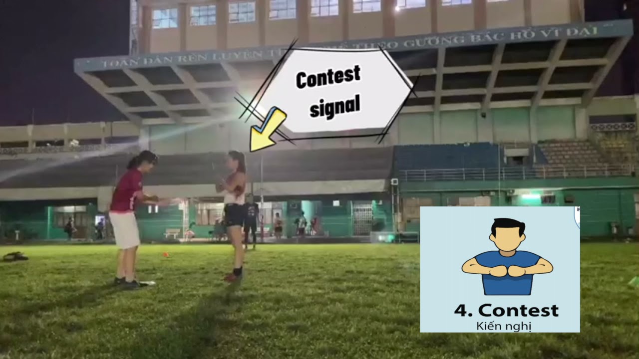 Foul and strip foul in the Endzone