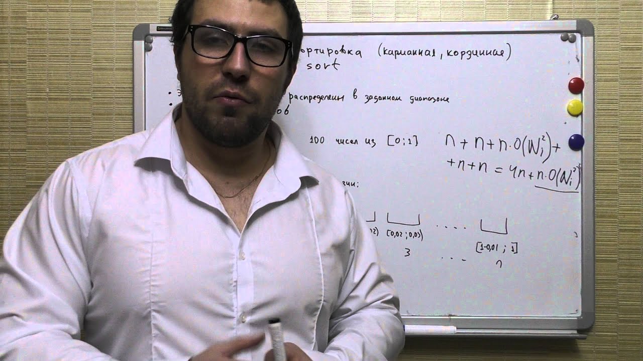 Bucket sort (блочная сортировка, карманная сортировка, корзинная сортировка)