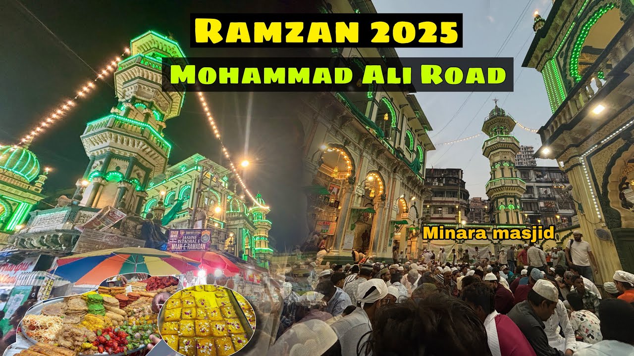 Iftar in Bhindi Bazar Mumbai | Ramadan 2025 in Mumbai | Mohammad ali Road || Food Near Minara Masjid