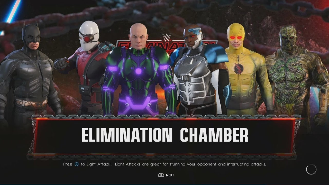 WWE 2K22 - DC Elimination Chamber Tournament - Round 3