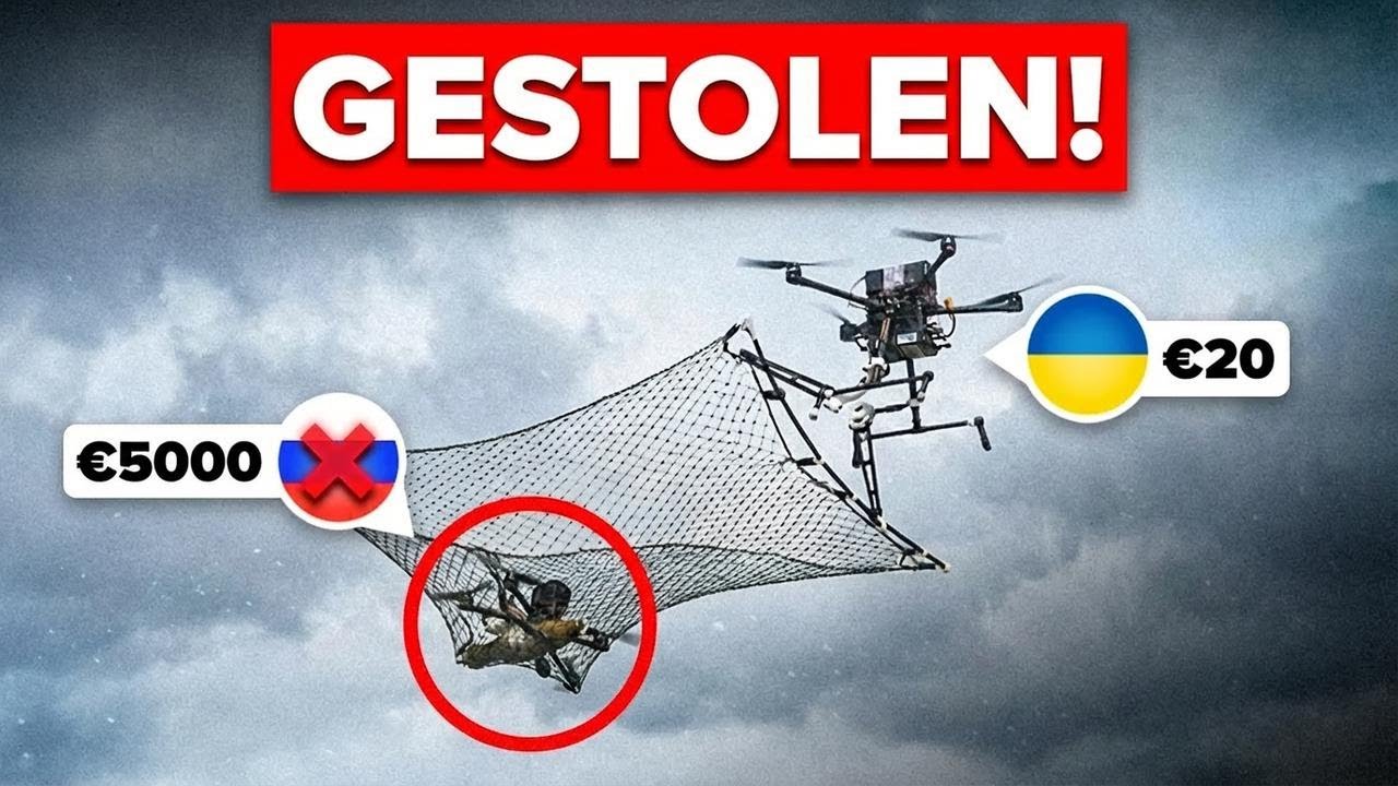 Ukrainse ingenieur bedenkt geniale manier om alle Russische drones te stelen