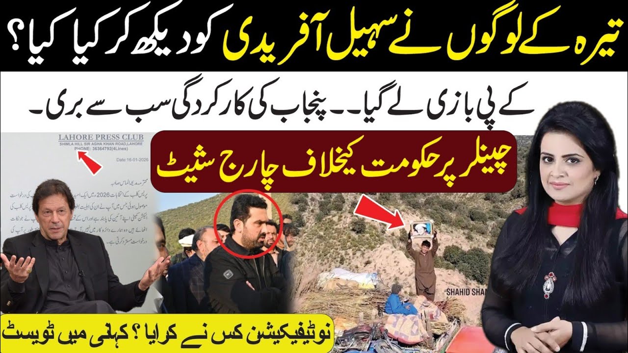 What People Say To Sohail Afridi l KPK Beat Punjab l Charge Sheet Against Govt l Notification Issued