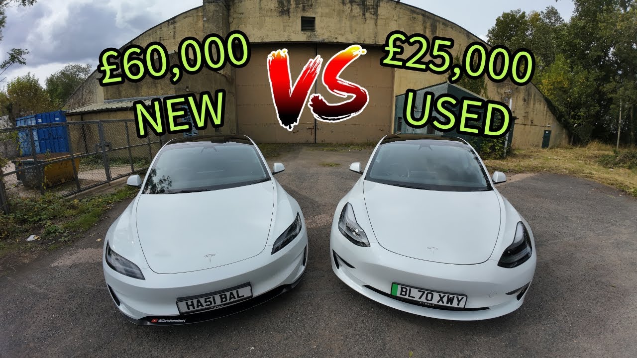 New Tesla Model 3 Performance vs OLD, head to head comparison