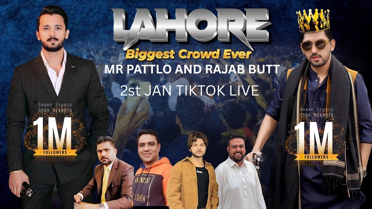 Rajabs Family Rajab butt , Haider Shah & Mr Patlo live Big PK match 2st JAN #rajabsfamily #mrpattlo