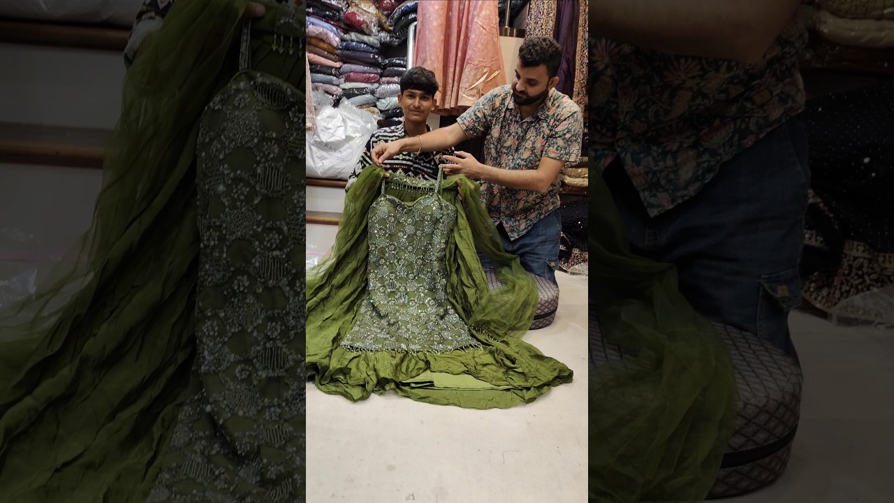 🌿 Latest Green Sharara Garara Dress Design | Party & Wedding Wear Collection