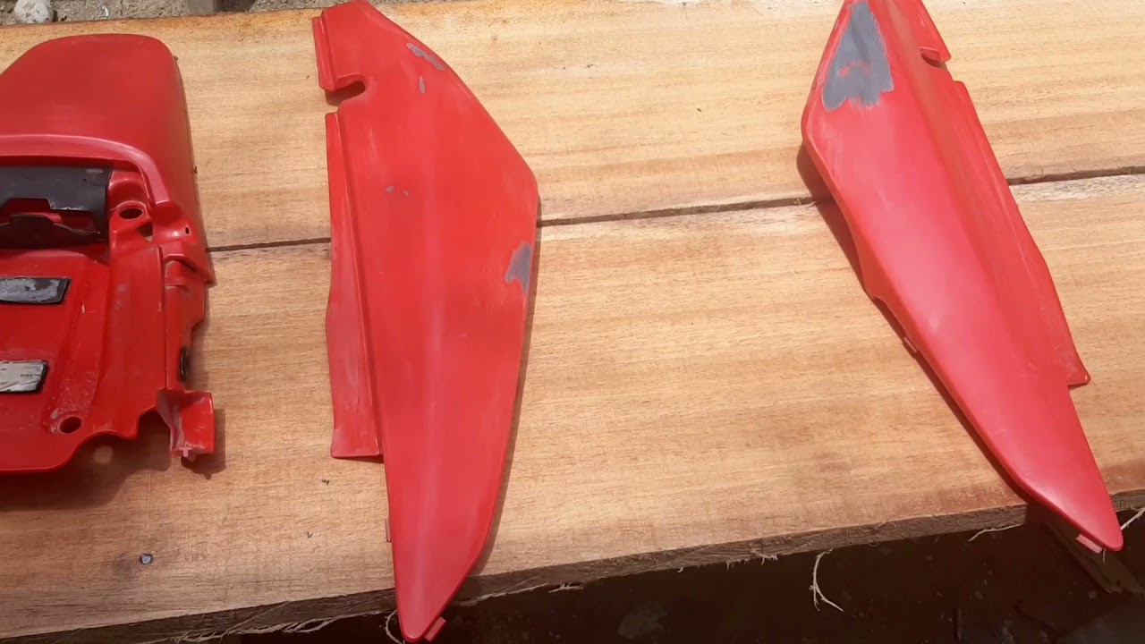 Como / restaurar moto xr125 color modificado/ restauration